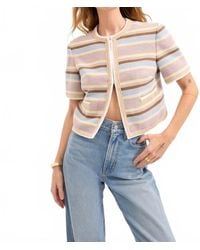 Veronica Beard - Wyatt Short Sleeve Jacket - Lyst