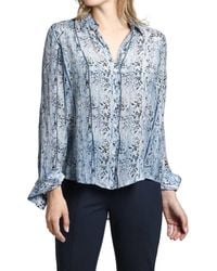 Apny - Tranquil Mixed Color Blouse - Lyst