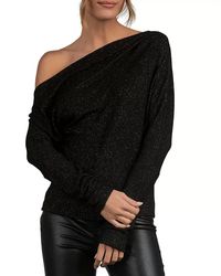 Elan - Glitz Dolman Sleeve Sweater Top - Lyst