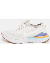 Nike - Epic React Knit Fabric Low Top Sneakers - Lyst