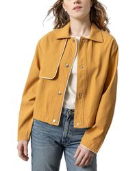 Lilla P - Contrast Trim Jacket - Lyst