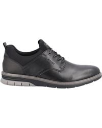 Rieker - Dustin Leather Slip On Shoes - Lyst