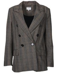 By Together - Prince Of Wales Double-Breasted Blazer - Lyst