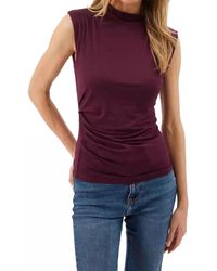Kylie Paige - Morgan Mock Neck Top - Lyst