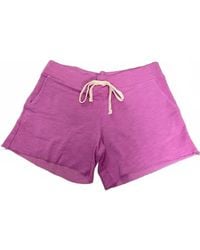 Monrow - Drawstring Sweat Short - Lyst