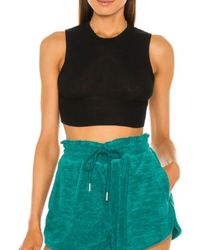Free People - Muscle Up Cropped Tank Top - Lyst