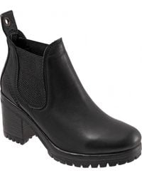 BUENO - Flight Block Heel Bootie - Lyst