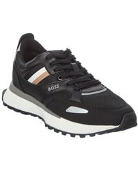 BOSS - Jonah Mesh Sneaker - Lyst