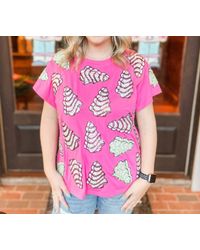Queen Of Sparkles - Little Debbie Trees Tee - Lyst