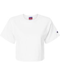 Champion - Heritage Jersey Crop T-shirt - Lyst