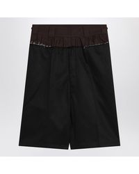 Maison Margiela - Bermuda Shorts Anonymity Of The Lining - Lyst