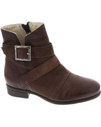 Miz Mooz - Sabel Leather Fleece Lined Ankle Boots - Lyst
