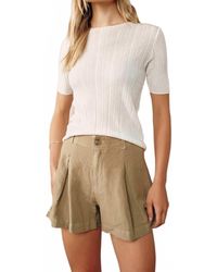 Bella Dahl - Culotte Shorts - Lyst