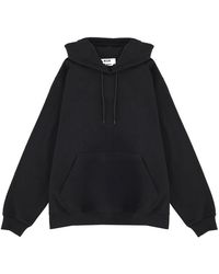 MSGM - Solid Hoodie - Lyst