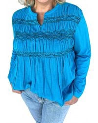 Ivy Jane - Smocked Top - Lyst