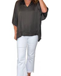 Sofia Collections - Maria Silk Top - Lyst