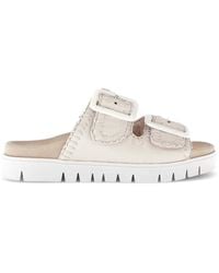 Gabor - 83.741 Suede Sandal - Lyst
