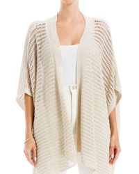 Max Studio - Linen-blend Cardigan - Lyst