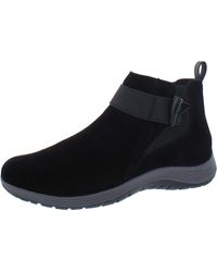 Easy Spirit - Hadely Zipper Leather Ankle Boots - Lyst
