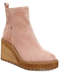 Zodiac - Julie Leather Mid-calf Wedge Boots - Lyst