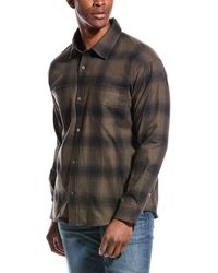 FRAME - Plaid Flannel Shirt - Lyst