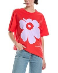 Marimekko - Vihne Piirto Unikko T-shirt - Lyst