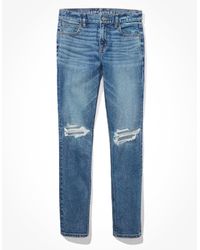 American Eagle Outfitters - Ae Stretch Ripped '90s Skinny Jean - Lyst