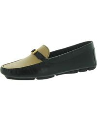 Massimo Matteo - Leather Slip-on Loafers - Lyst