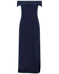 Ralph Lauren - Off-The-Shoulder Maxi Dress - Lyst