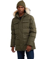 Pajar - Hamilton Channel Quilted Fixed Hood Parka - Lyst