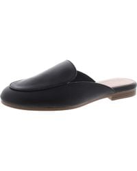 Charter Club - Melliee Faux Leather Slip On Loafer Mule - Lyst