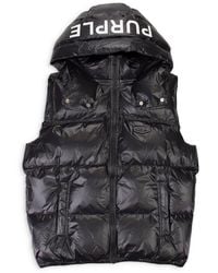 Purple Brand - Nylon Down & Puffer Jackets - Lyst
