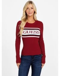 Guess - Nicholine Sweater Top - Lyst