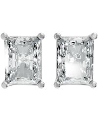 AAMIAA - Radiant Shape 4 Prong Push Back Studs - Lyst