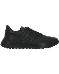 Hogan - Hyperlight Leather Sneakers - Lyst