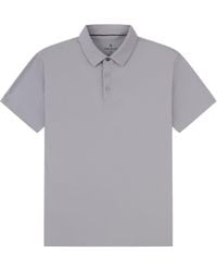 Tom Baine - Performance Stretch Solid Short Sleeve Polo - Lyst