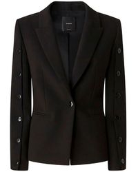 Pinko - "Garuta Double Canvas Blazer - Lyst