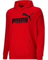 Red PUMA Hoodies for Men | Lyst