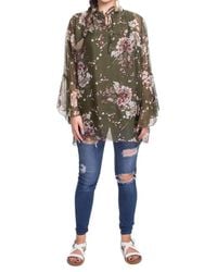Gigi Moda - Bailey Silk Blouse - Lyst