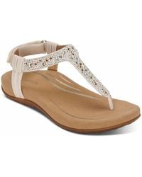 Aetrex - Marni Slingback Thong Sandal - Lyst