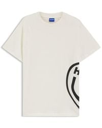 HUGO - Cotton-Jersey T-Shirt With Collection Graphic - Lyst