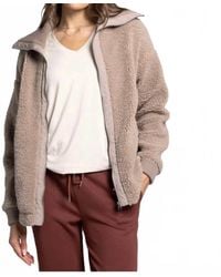 Thread & Supply - Trista Sherpa Jacket - Lyst