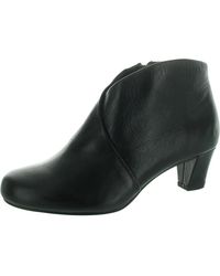 David Tate - Prestige Boots W Leather Block Heel Bootie Zogg2924 - Lyst