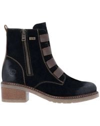 Remonte - Real Leather Mid Height Boots - Lyst