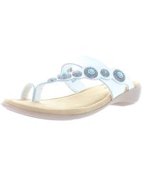 Minnetonka - Sasha Slip On Embellished Slide Sandals - Lyst
