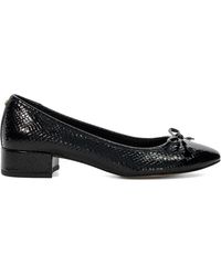 Dune - Hollies Pumps 'Sb Leather Slip On Block Heels Zogg3174 - Lyst