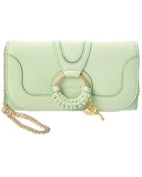 See By Chloé - Hana Leather Wallet On Chain - Lyst