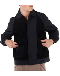 Redemptive - Stitching Design Oversized Bomber Jacket - Lyst