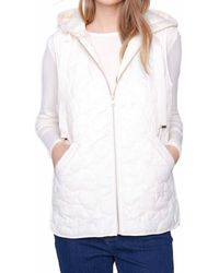 Charlie b - Star Quilted Short Vest - Lyst