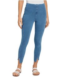 Lyssé Denim Crop Skinny Jeans - Blue